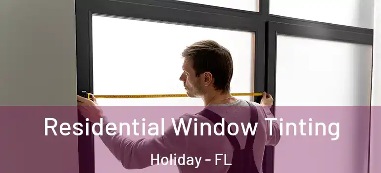  Residential Window Tinting Holiday - FL